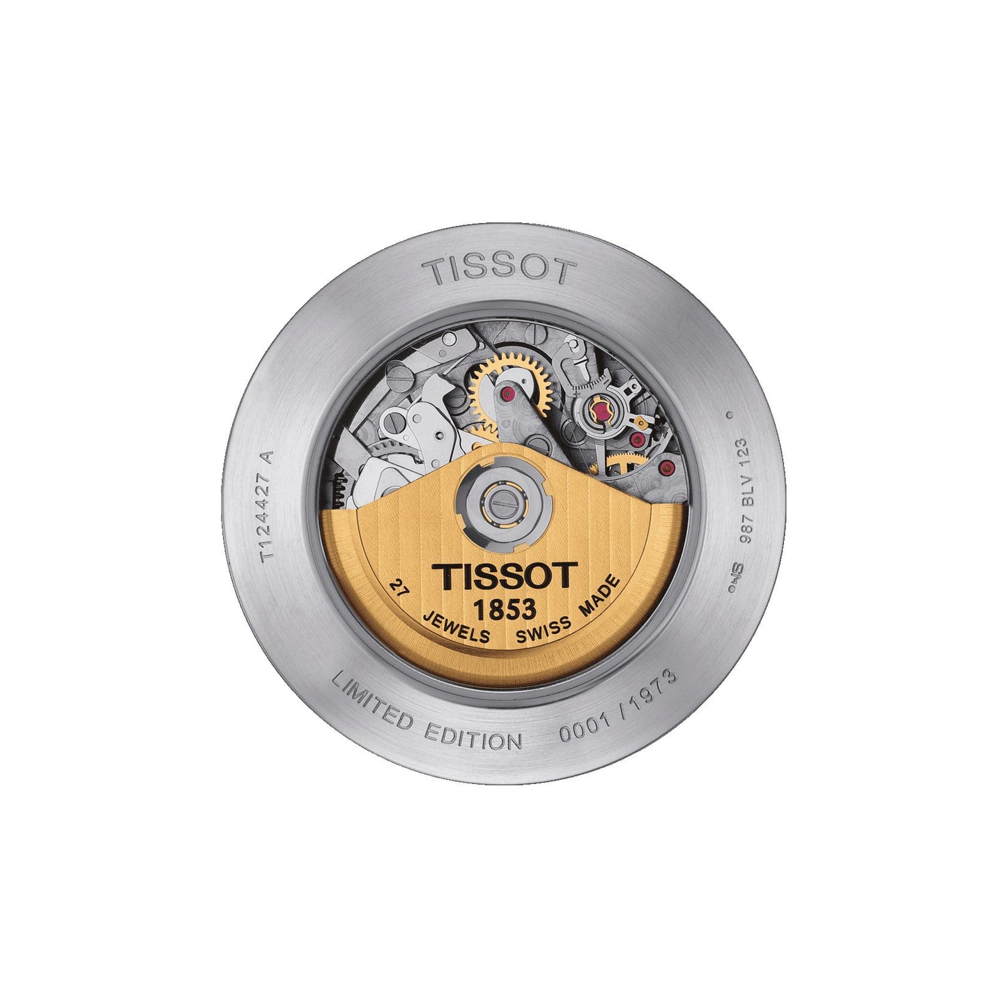 Tissot Heritage 1973 (Leather, Black) Indexes