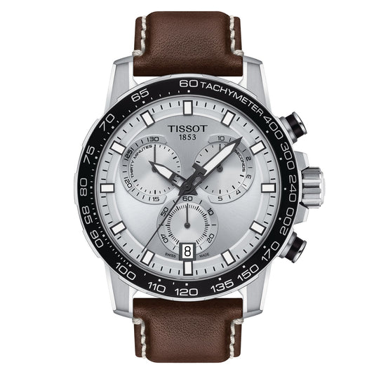 Tissot Supersport Chrono (Leather, Brown) Indexes