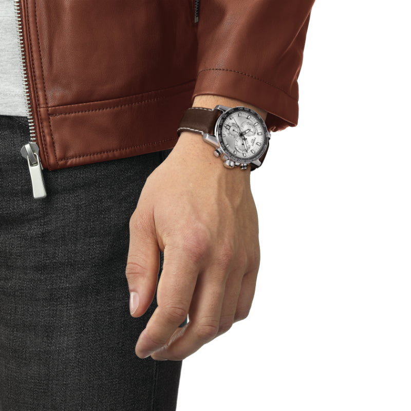 Tissot Supersport Chrono (Leather, Brown) Indexes