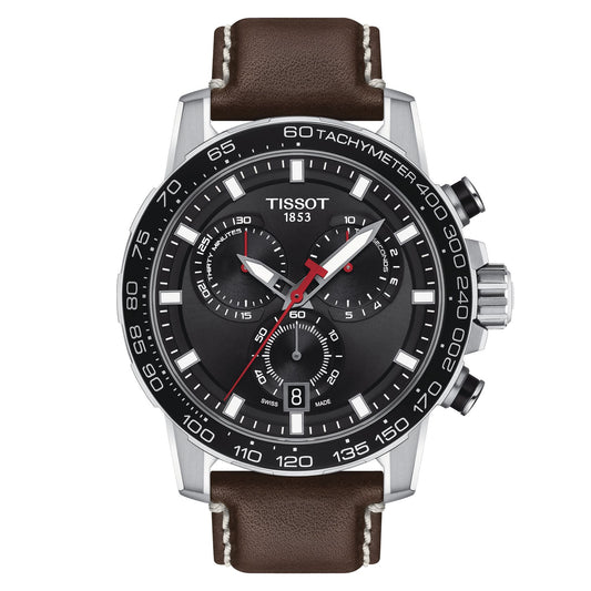 Tissot Supersport Chrono (Leather, Brown) Indexes