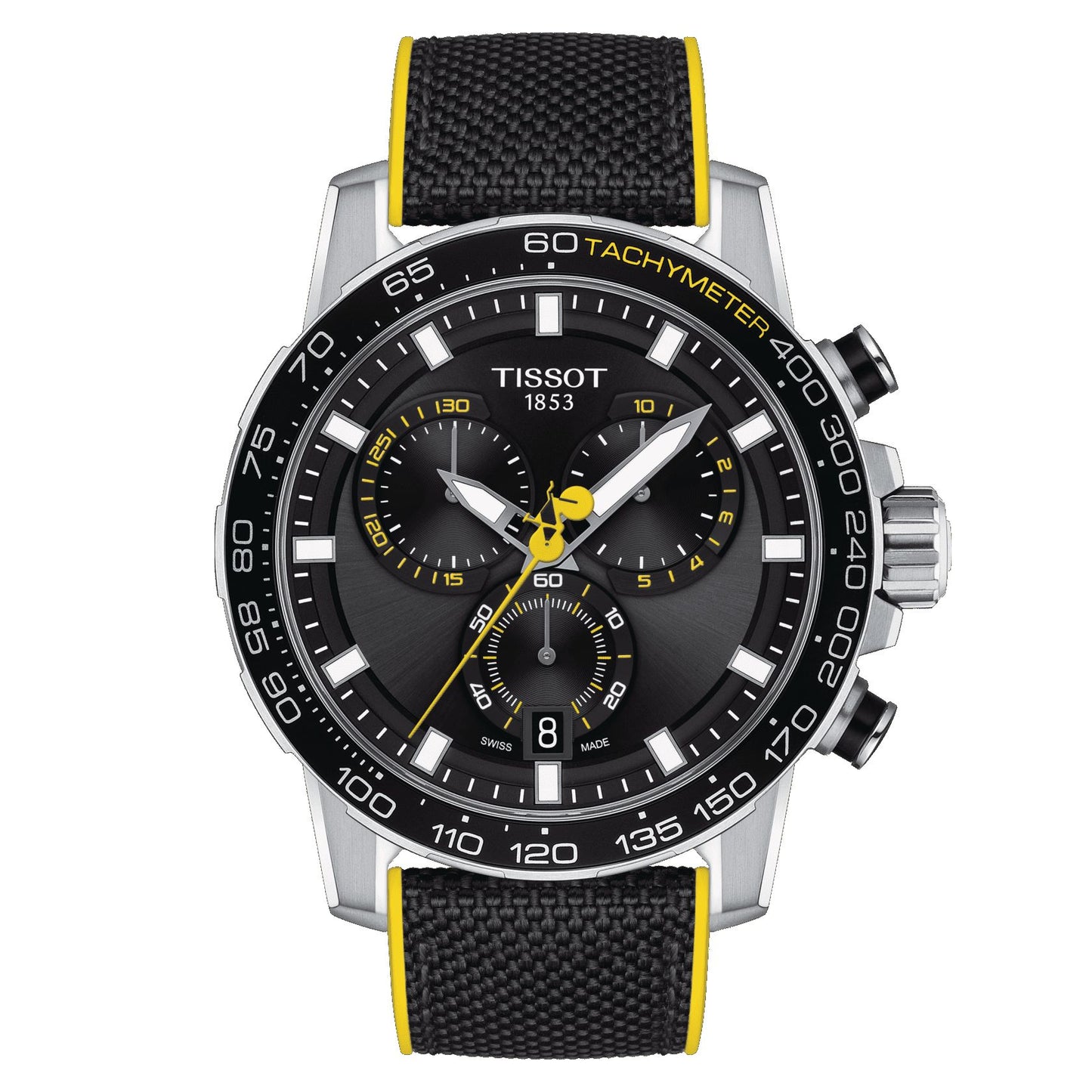 Tissot Supersport Chrono Tour De France (Leather, Brown) Indexes