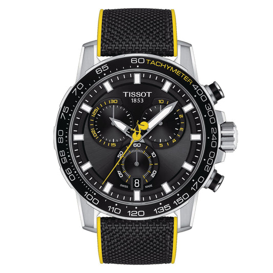 Tissot Supersport Chrono Tour De France (Leather, Brown) Indexes