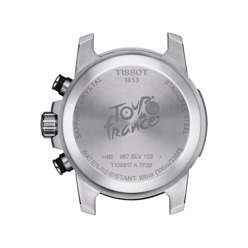 Tissot Supersport Chrono Tour De France (Leather, Brown) Indexes