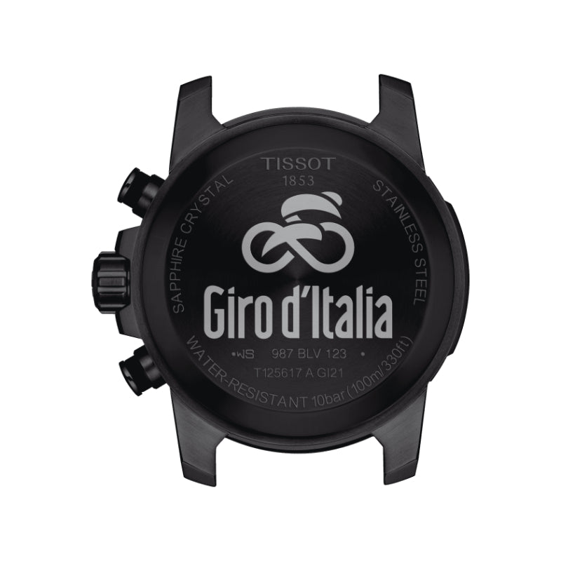 Tissot Supersport Chrono Giro Ditalia (Leather, Black) Indexes