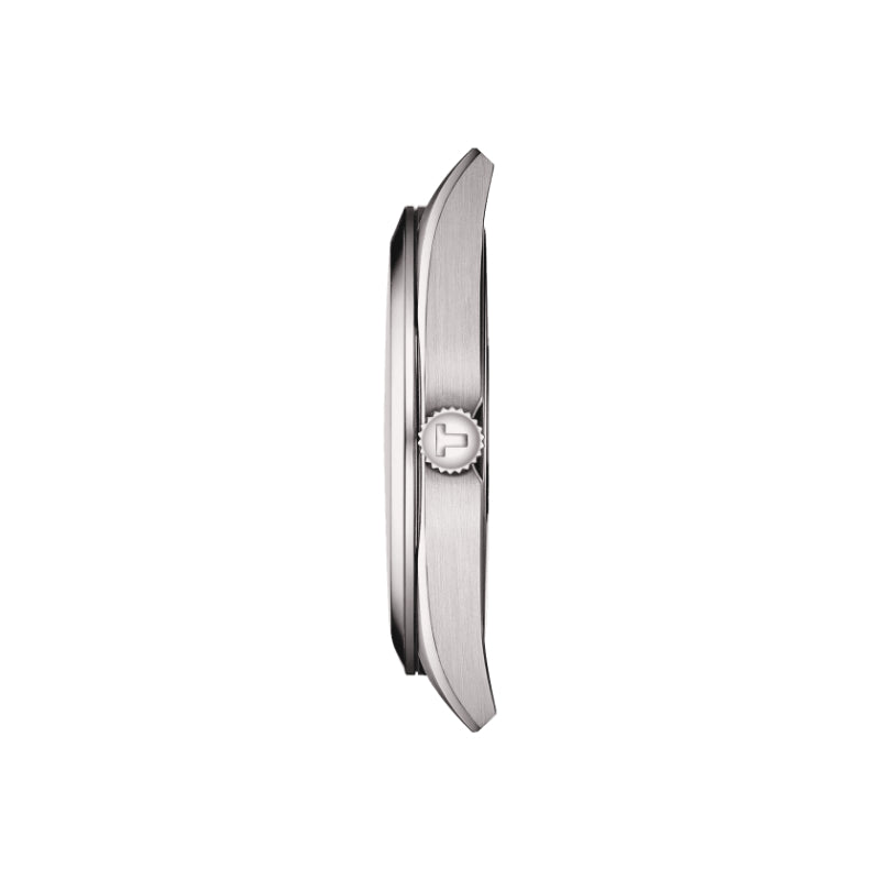 Tissot Gentleman (Stainless Steel, Grey) Indexes
