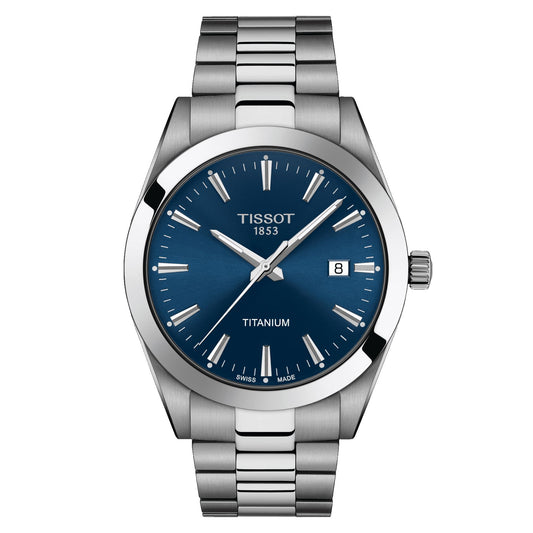 Tissot Gentleman Titanium (Titanium, Grey) Indexes