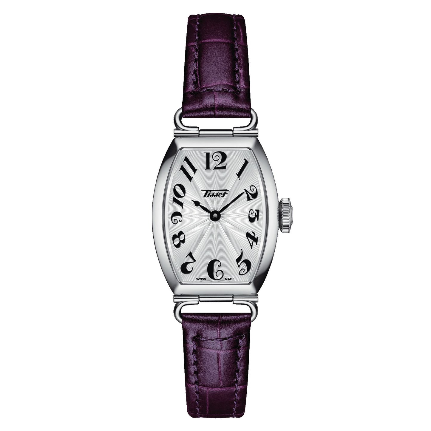 Tissot Heritage Porto Small Lady (Leather, Purple) Arabic