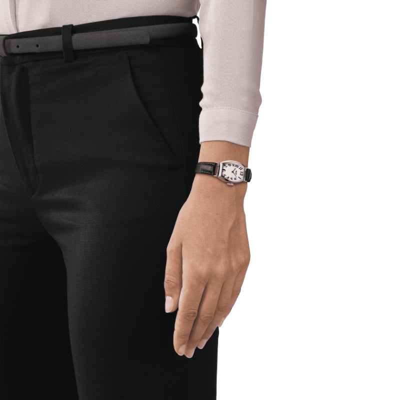 Tissot Heritage Porto Small Lady (Leather, Purple) Arabic