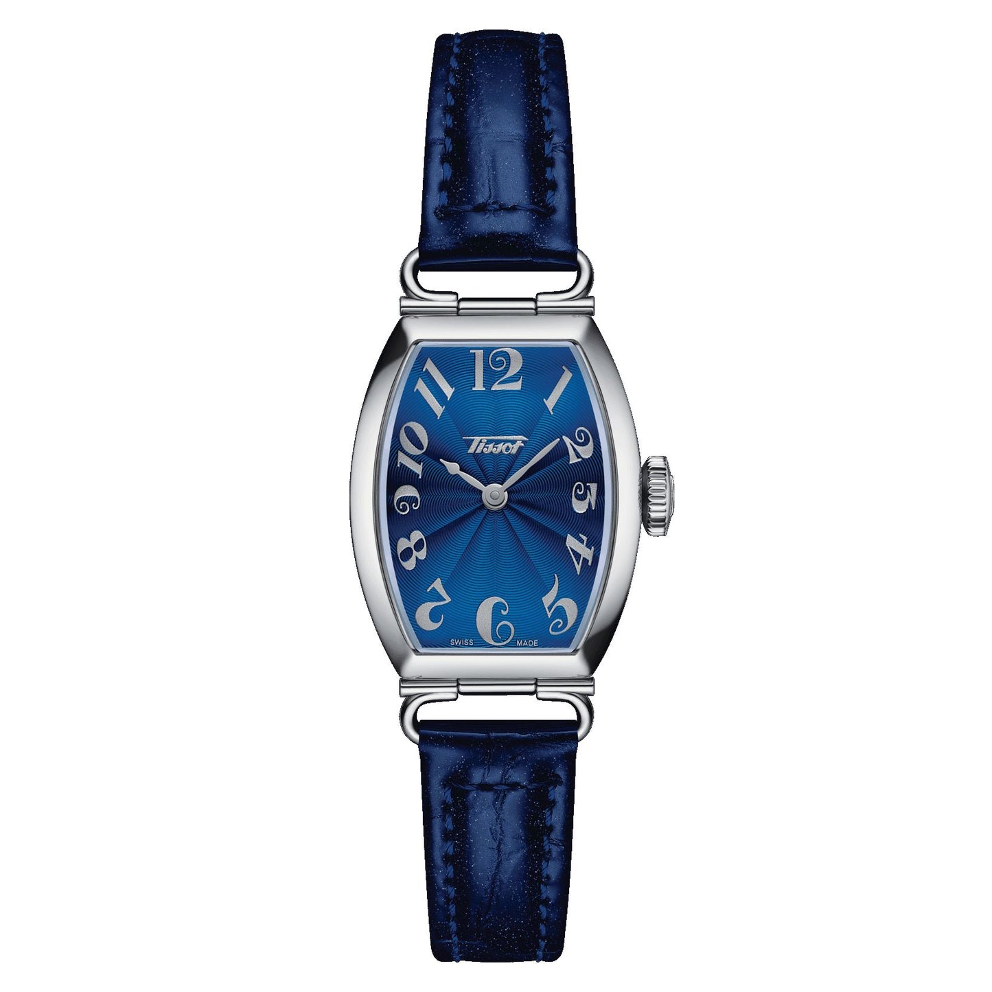 Tissot Heritage Porto Small Lady (Leather, Blue) Arabic