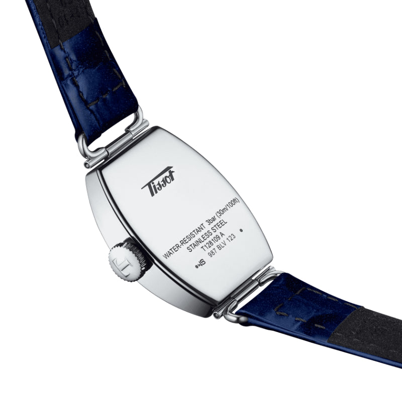 Tissot Heritage Porto Small Lady (Leather, Blue) Arabic