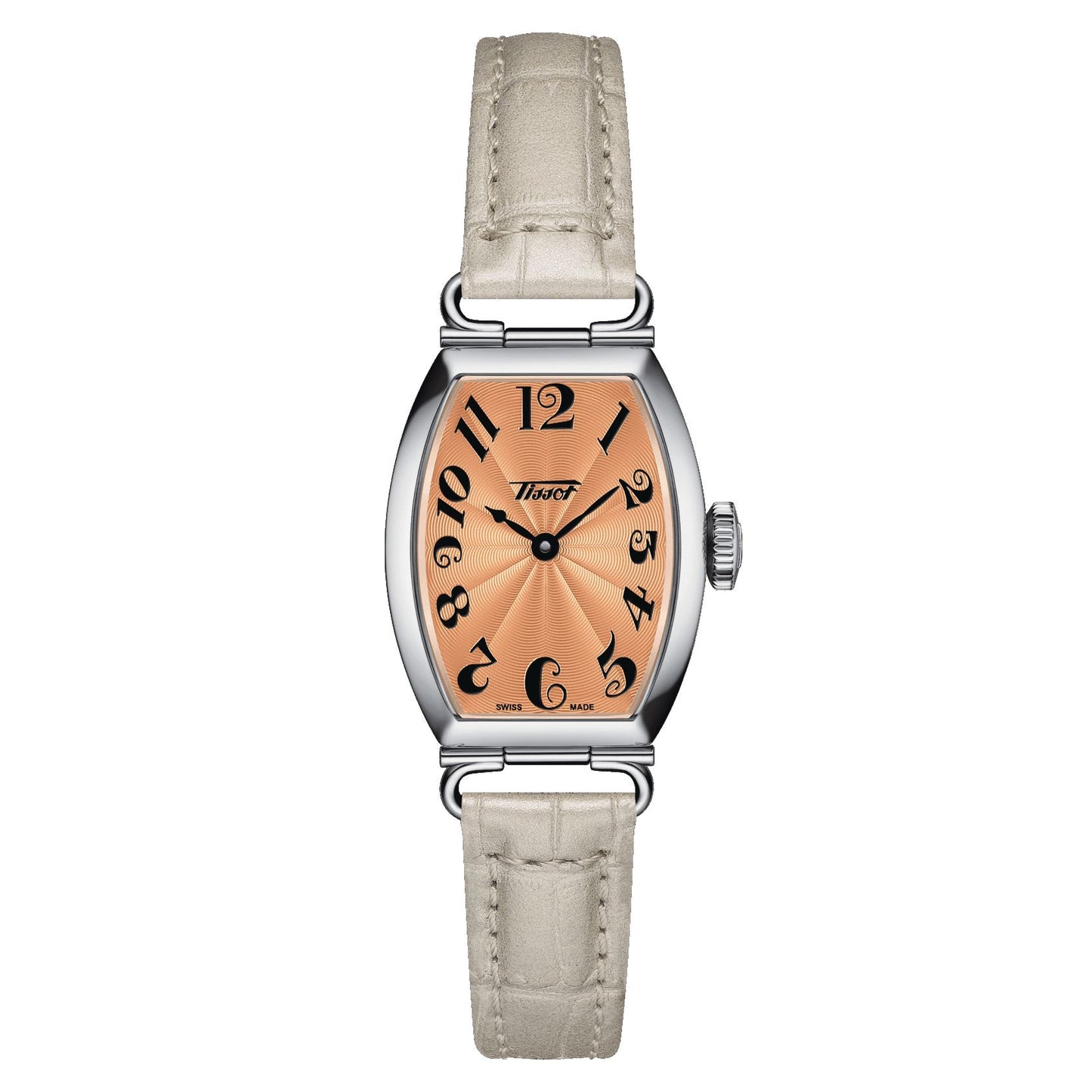 Tissot Heritage Porto Small Lady (Leather, Grey) Arabic