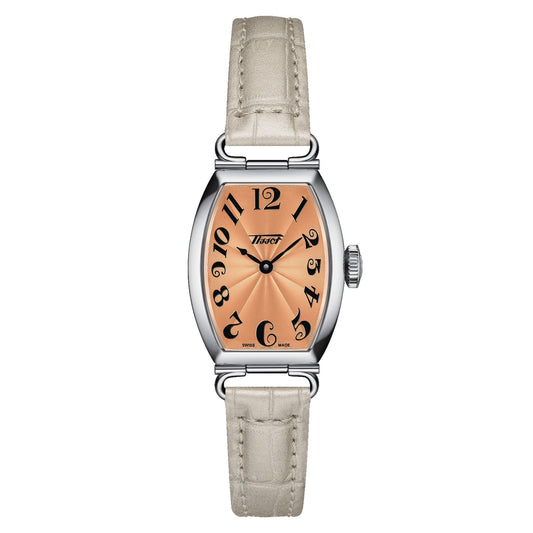 Tissot Heritage Porto Small Lady (Leather, Grey) Arabic