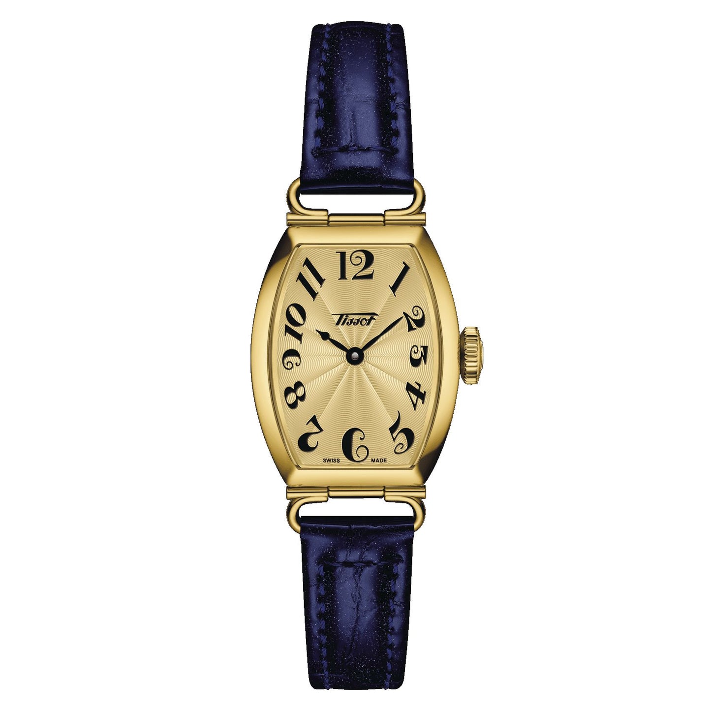 Tissot Heritage Porto Small Lady (Leather, Blue) Arabic