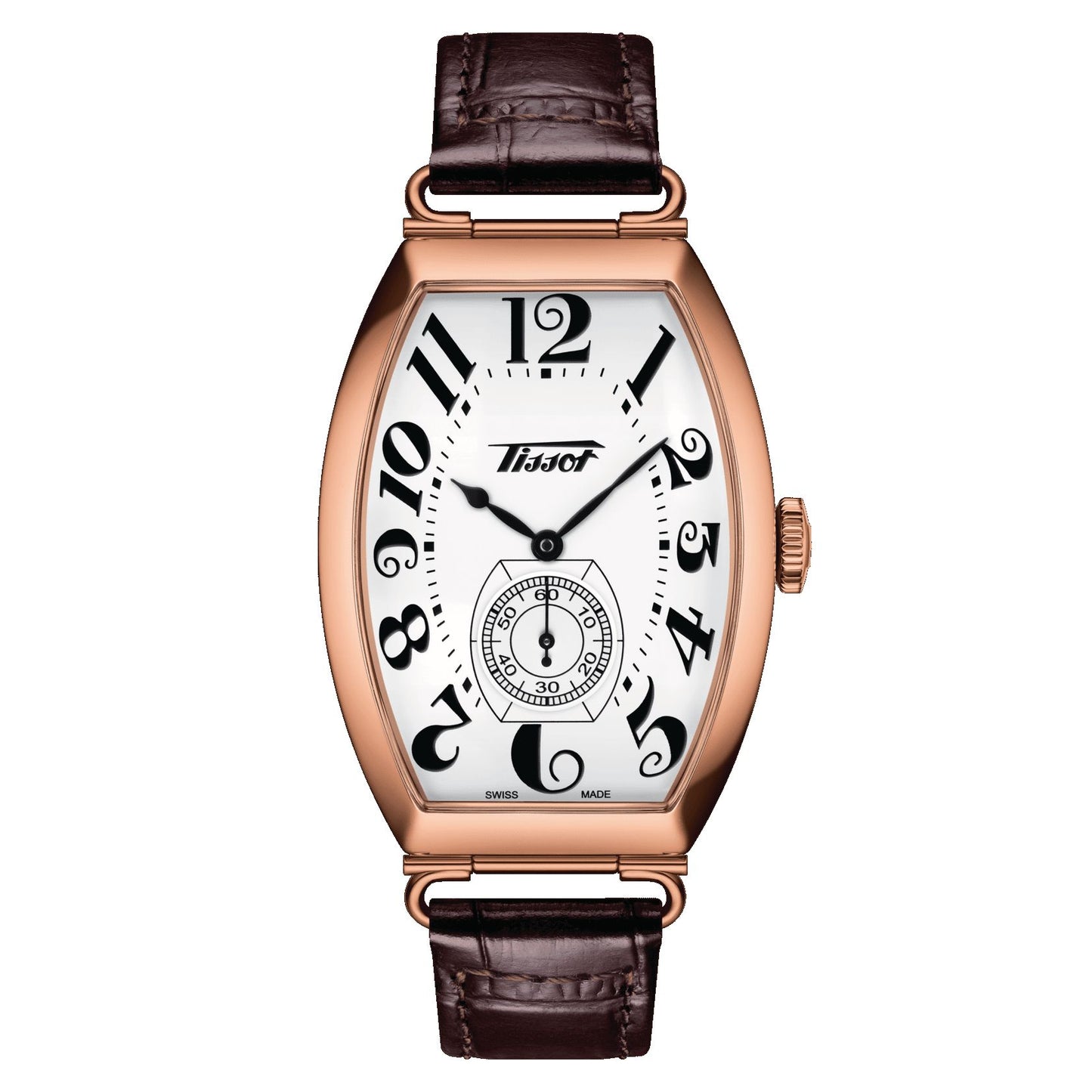 Tissot Heritage Porto Mechanical (Leather, Brown) Arabic