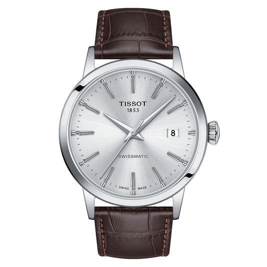 Tissot Classic Dream Swissmatic (Leather, Brown) Indexes