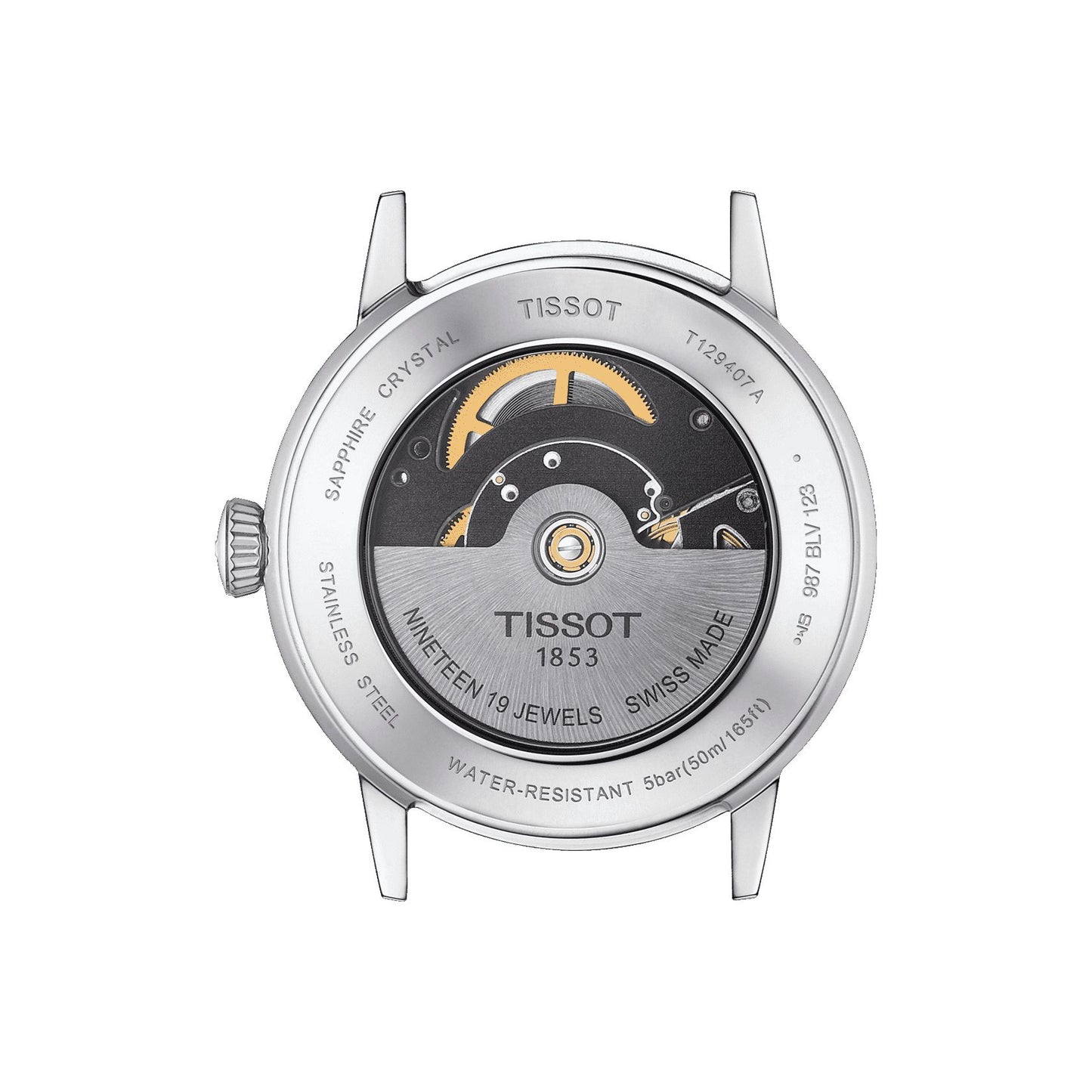 Tissot Classic Dream Swissmatic (Leather, Brown) Indexes
