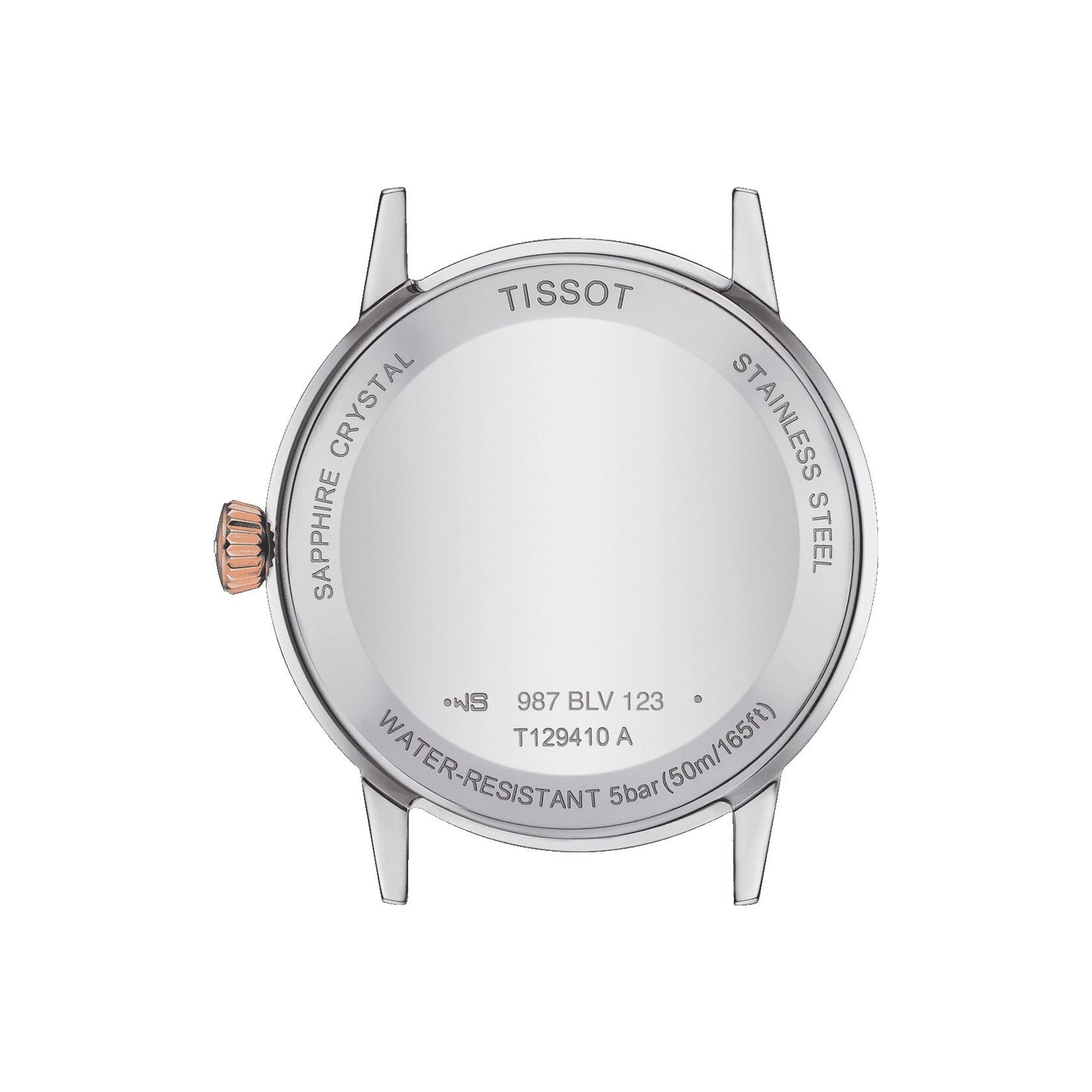 Tissot Classic Dream (Stainless Steel, Grey/Rose Gold 5N) Roman