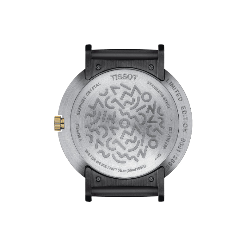 Tissot Heritage Memphis Gent (Synthetic, Brown) Indexes