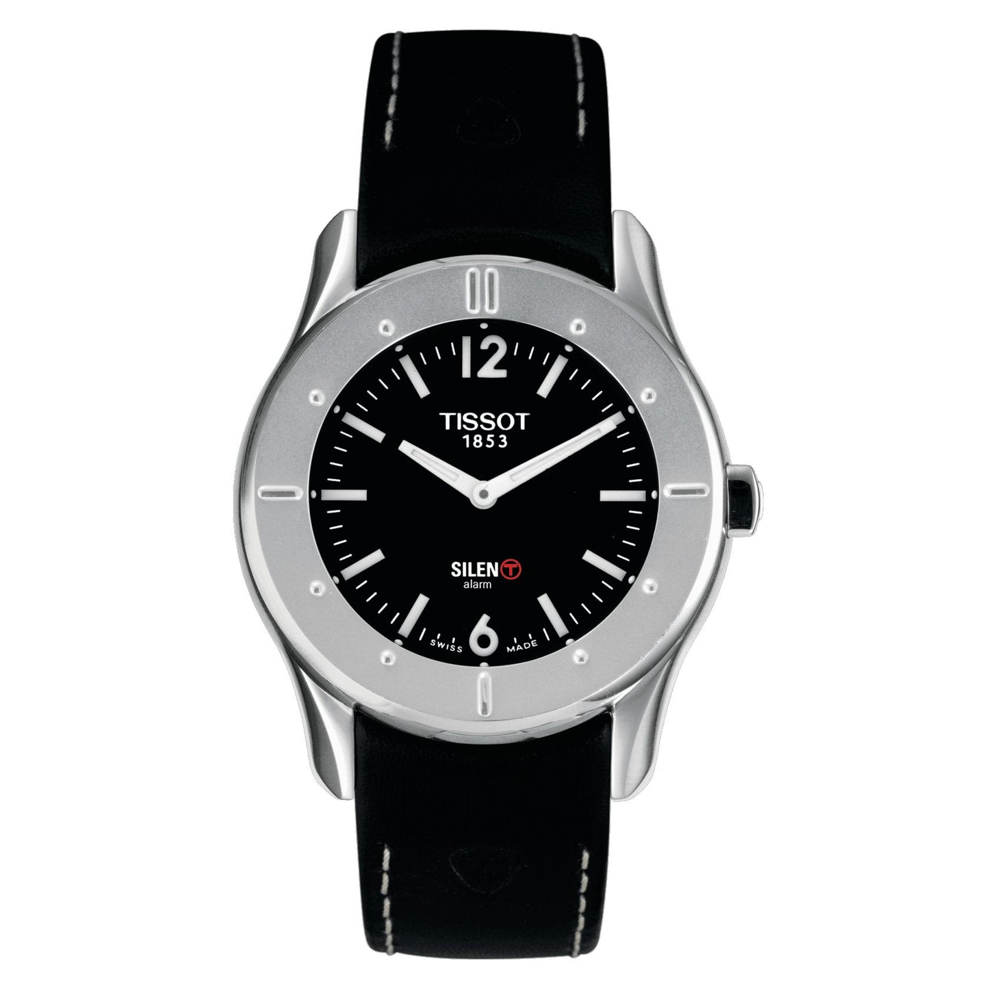 Tissot Touch Silen-T (Leather, Black) Arabic And Indexes