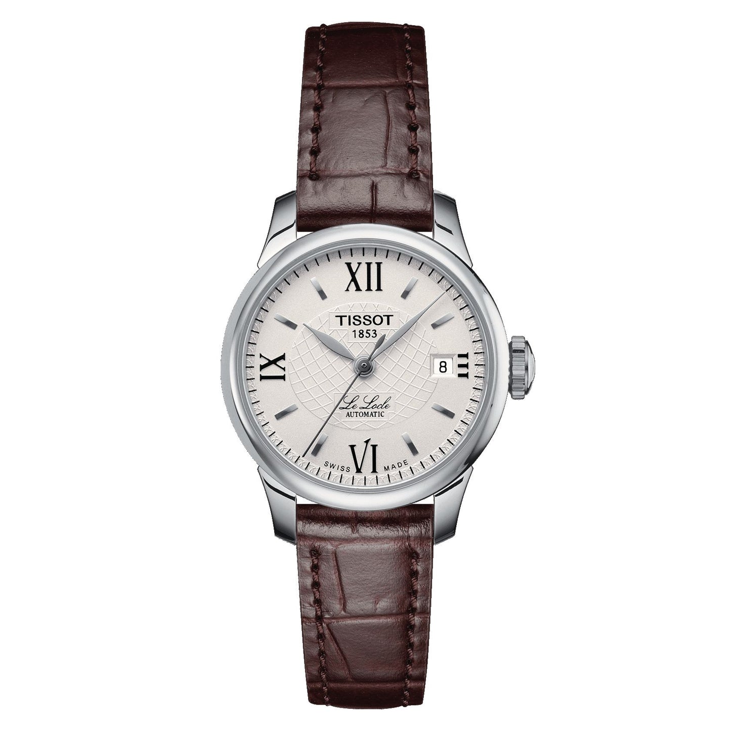 Tissot Le Locle  Automatic  Lady (Leather, Brown) Roman And Indexes