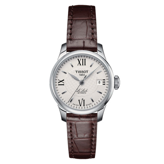 Tissot Le Locle  Automatic  Lady (Leather, Brown) Roman And Indexes