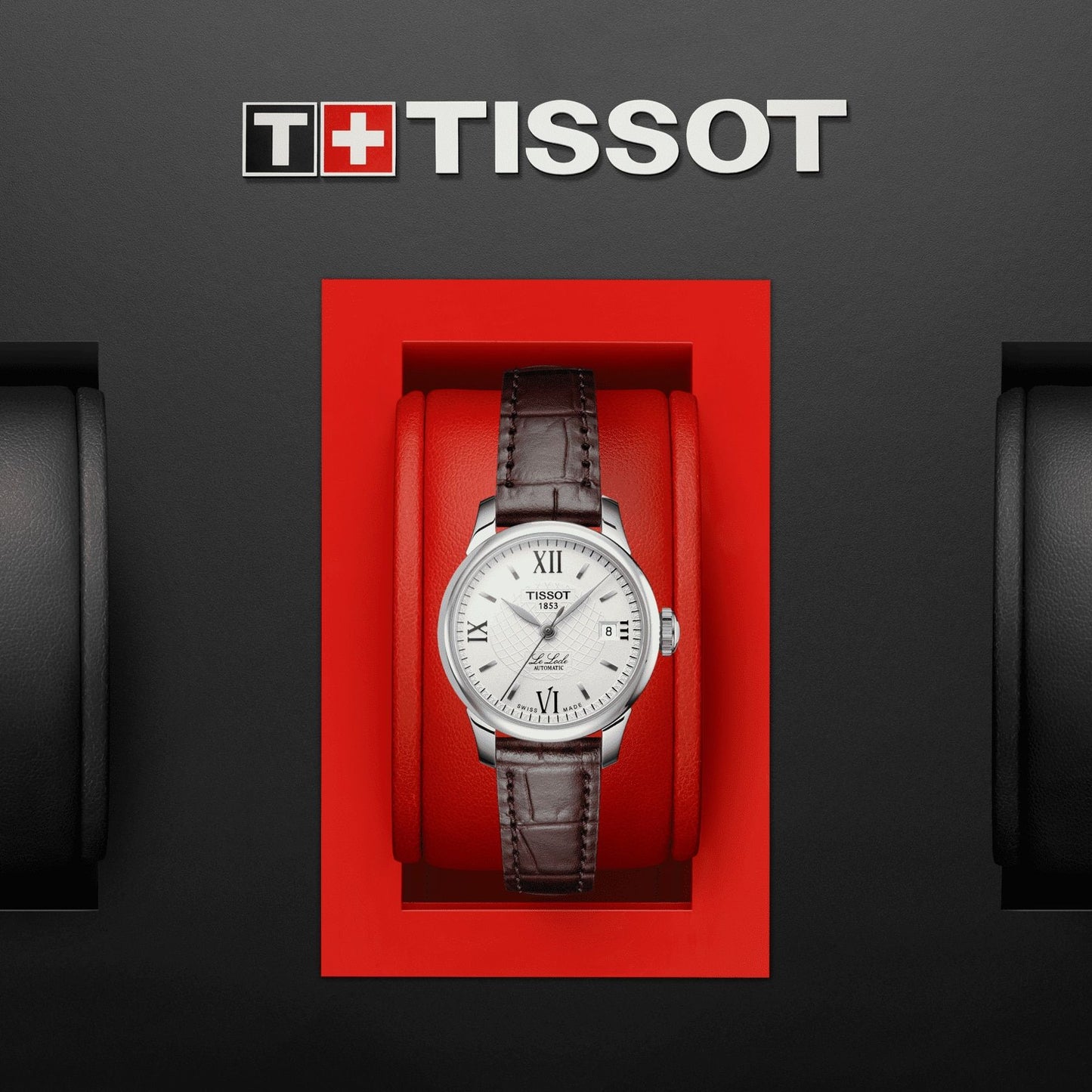 Tissot Le Locle  Automatic  Lady (Leather, Brown) Roman And Indexes