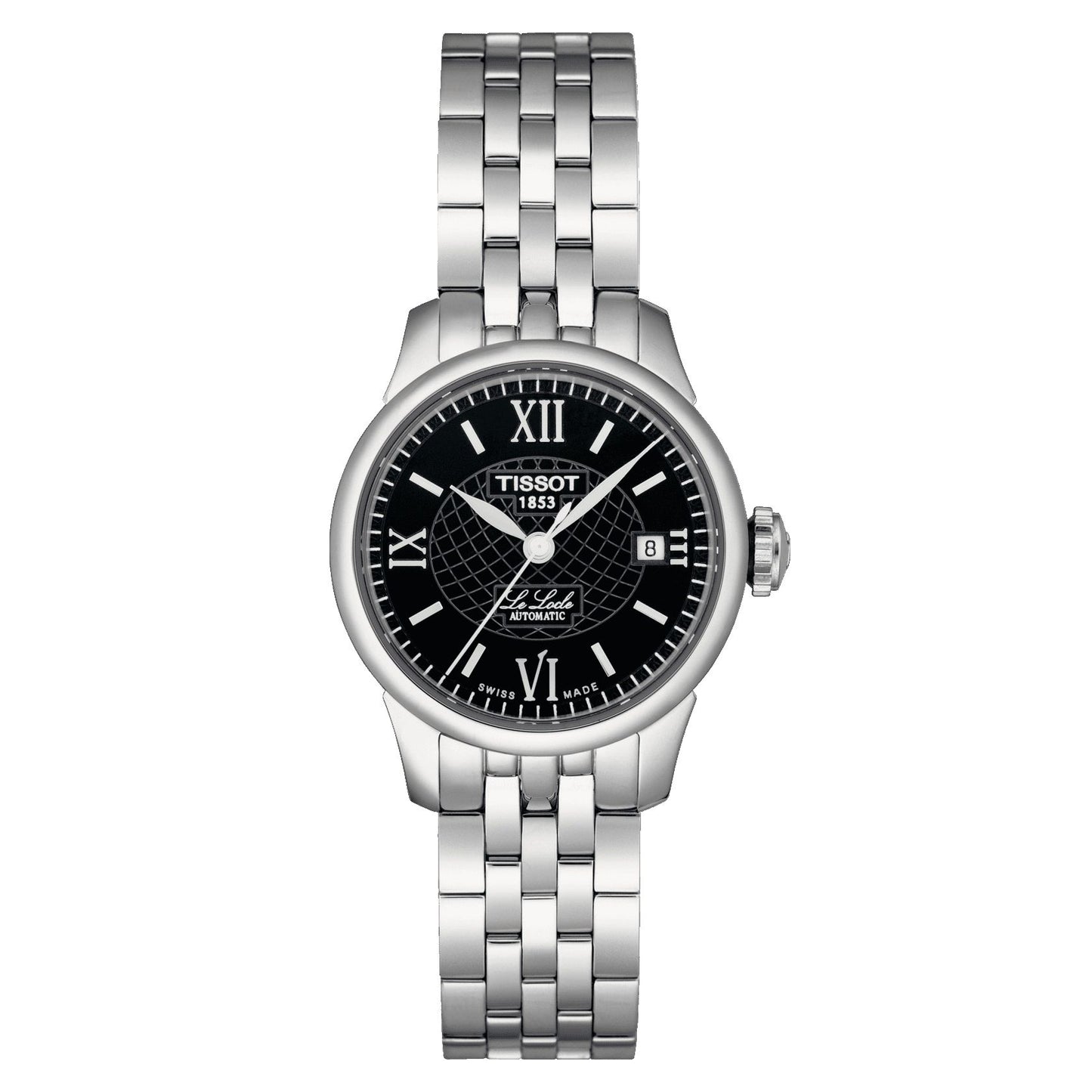 Tissot Le Locle Automatic Small Lady (25.30) (Stainless Steel, Grey) Roman And Indexes
