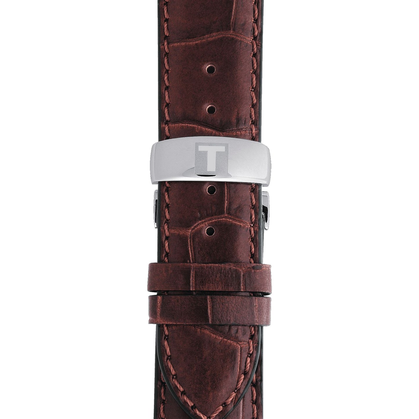 Tissot Le Locle Automatic Chronograph Valjoux (Leather, Brown) Indexes