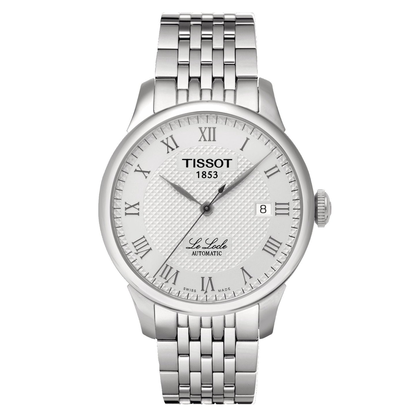 Tissot Le Locle Automatic (Stainless Steel, Grey) Roman