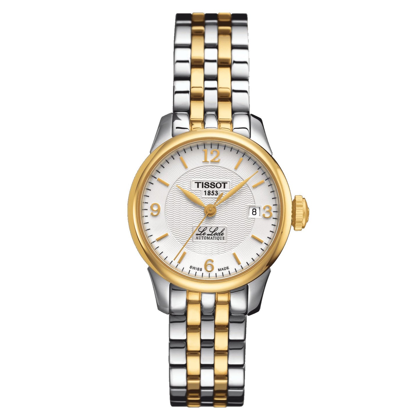 Tissot Le Locle Automatic Small Lady (25.30) (Stainless Steel, Grey/Yellow Gold 1N14) Arabic And Indexes
