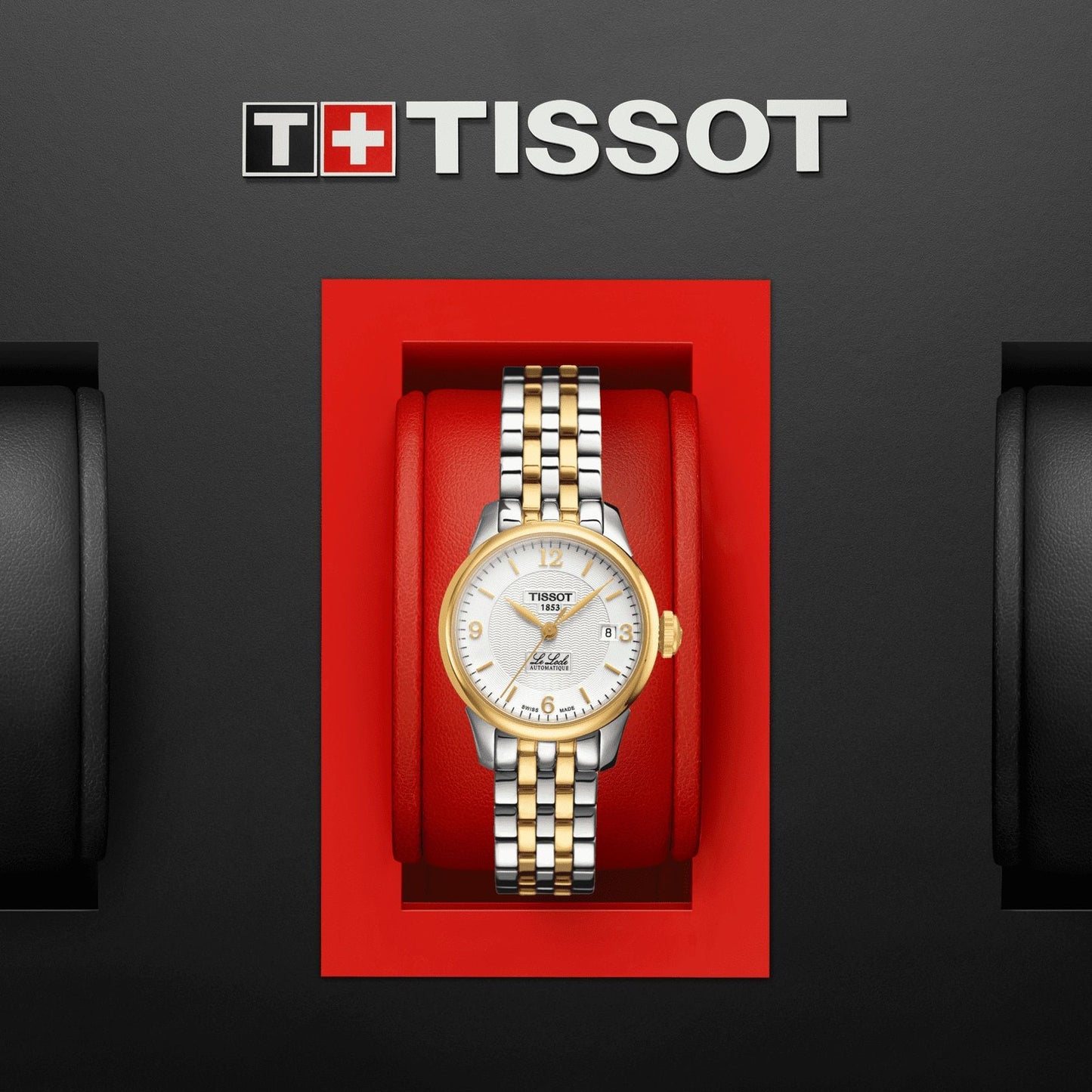 Tissot Le Locle Automatic Small Lady (25.30) (Stainless Steel, Grey/Yellow Gold 1N14) Arabic And Indexes