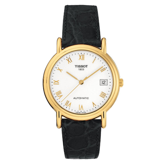 Tissot Carson Automatic (Leather, Black) Roman