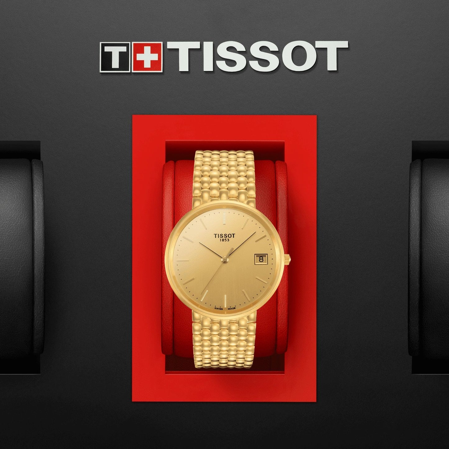 Tissot Goldrun Sapphire 18K Gold Indexes