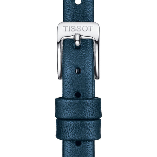 Tissot Official Blue Leather Strap Lugs 09 Mm