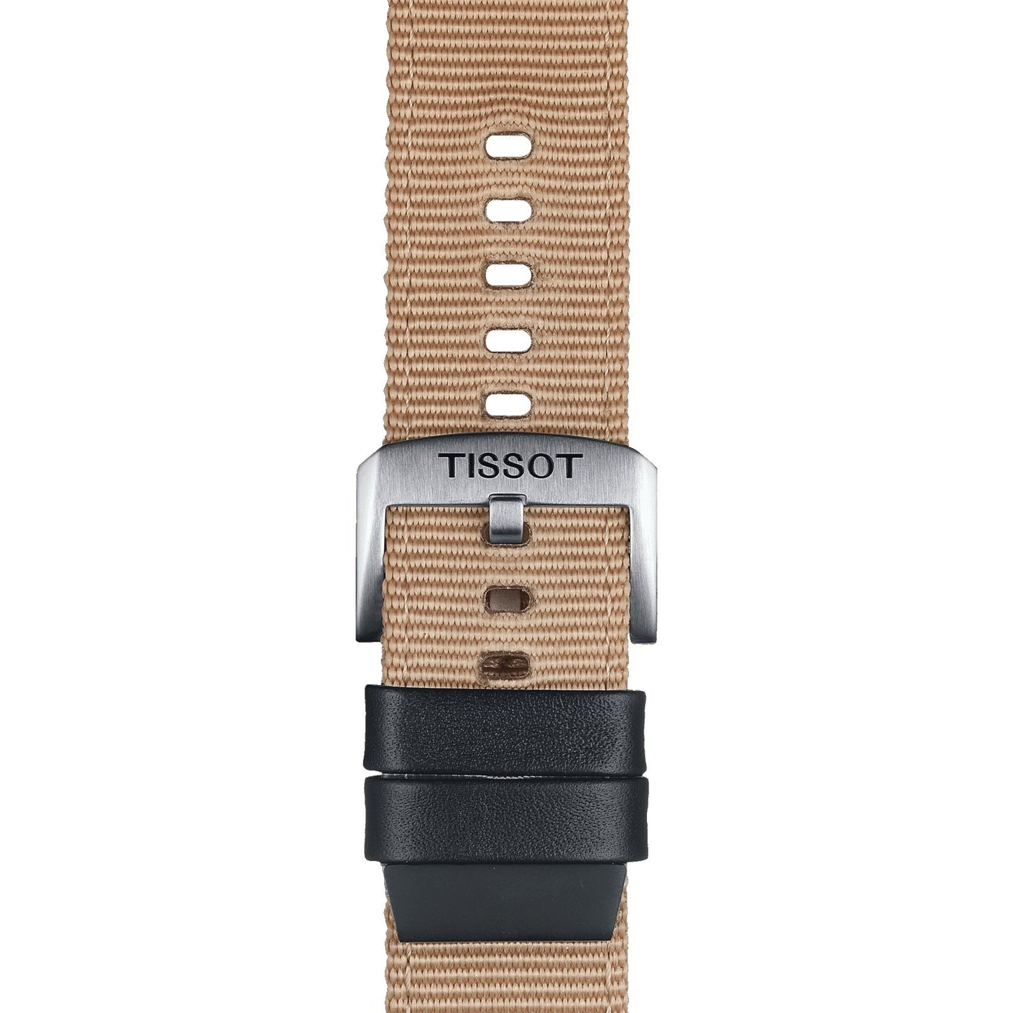 Tissot Official Beige Fabric Strap Lugs 22 Mm