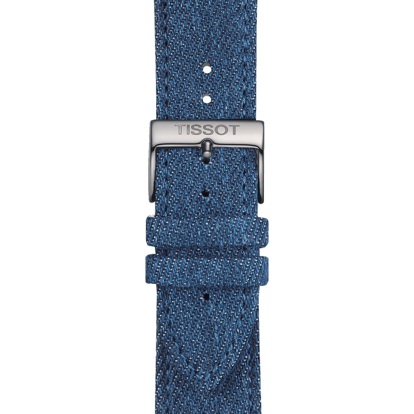 Tissot Official Blue Textile Strap Lugs 22 Mm