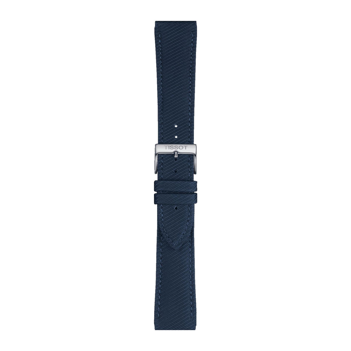 Tissot Official Blue Textile Strap Lugs 22 Mm