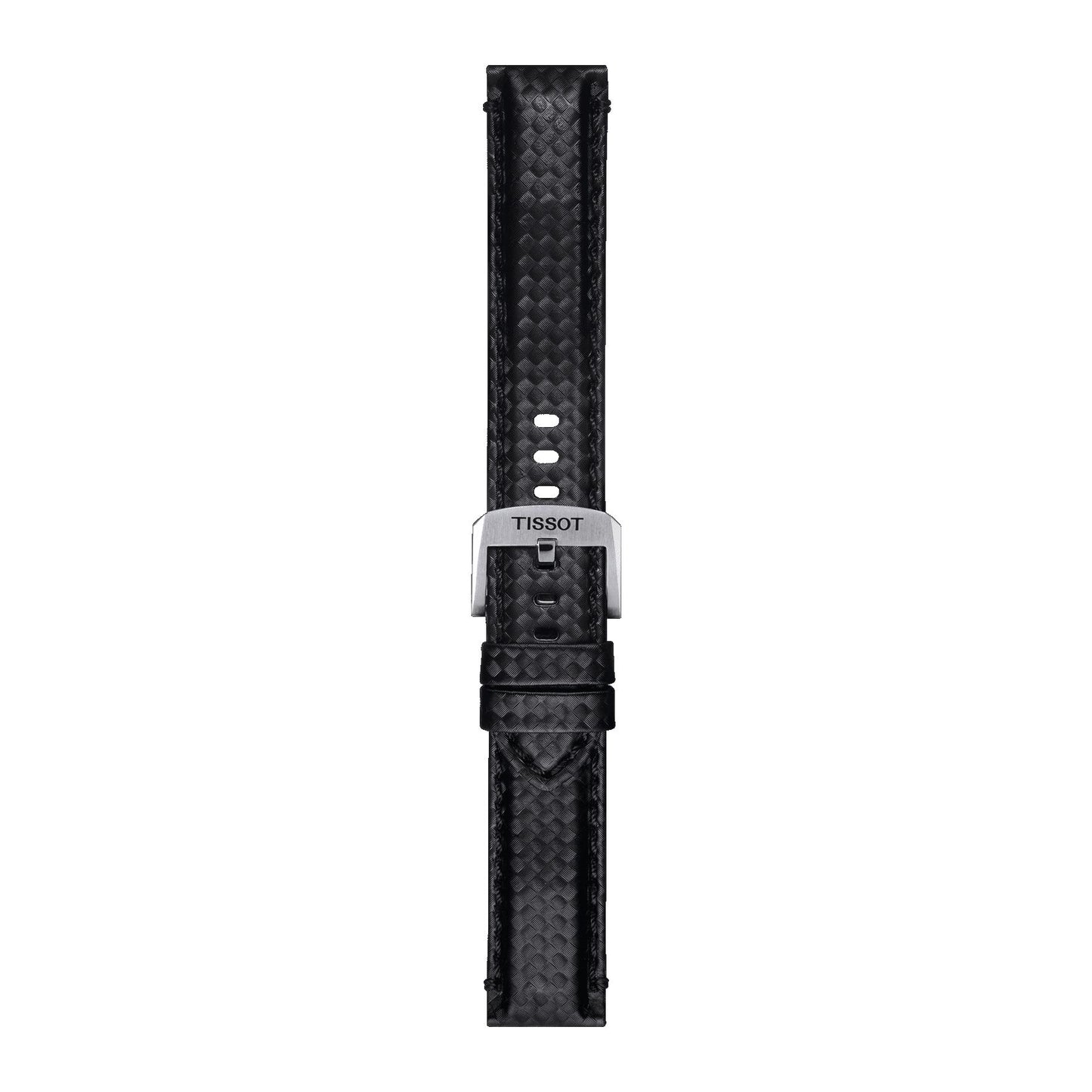 Tissot Official Black Fabric Strap Lugs 20 Mm