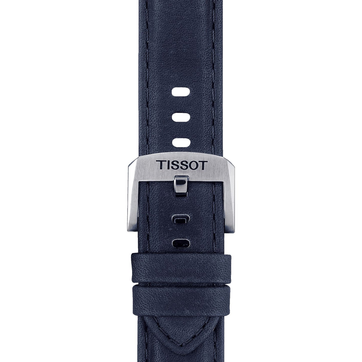 Tissot Official Blue Leather Strap Lugs 20 Mm