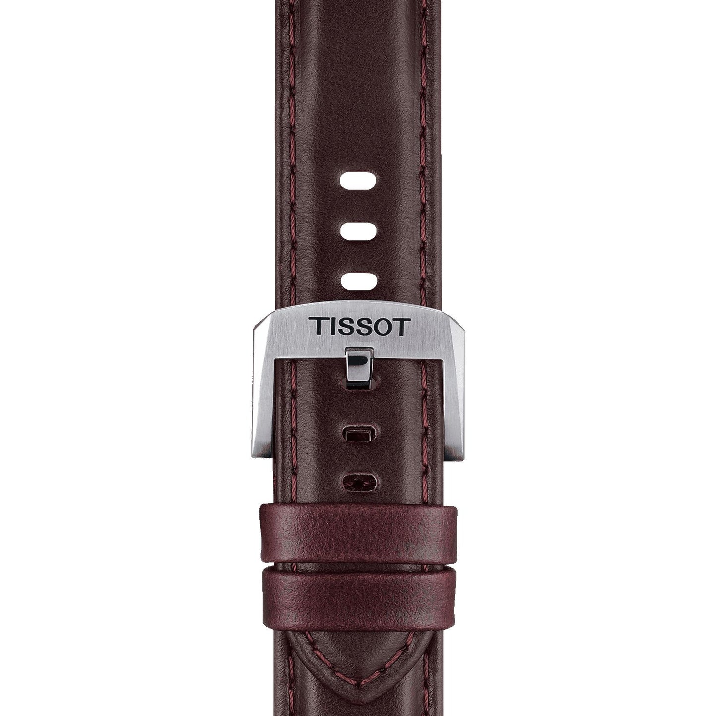 Tissot Official Brown Leather Strap Lugs 20 Mm