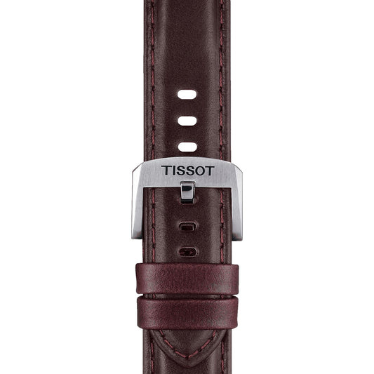 Tissot Official Brown Leather Strap Lugs 20 Mm