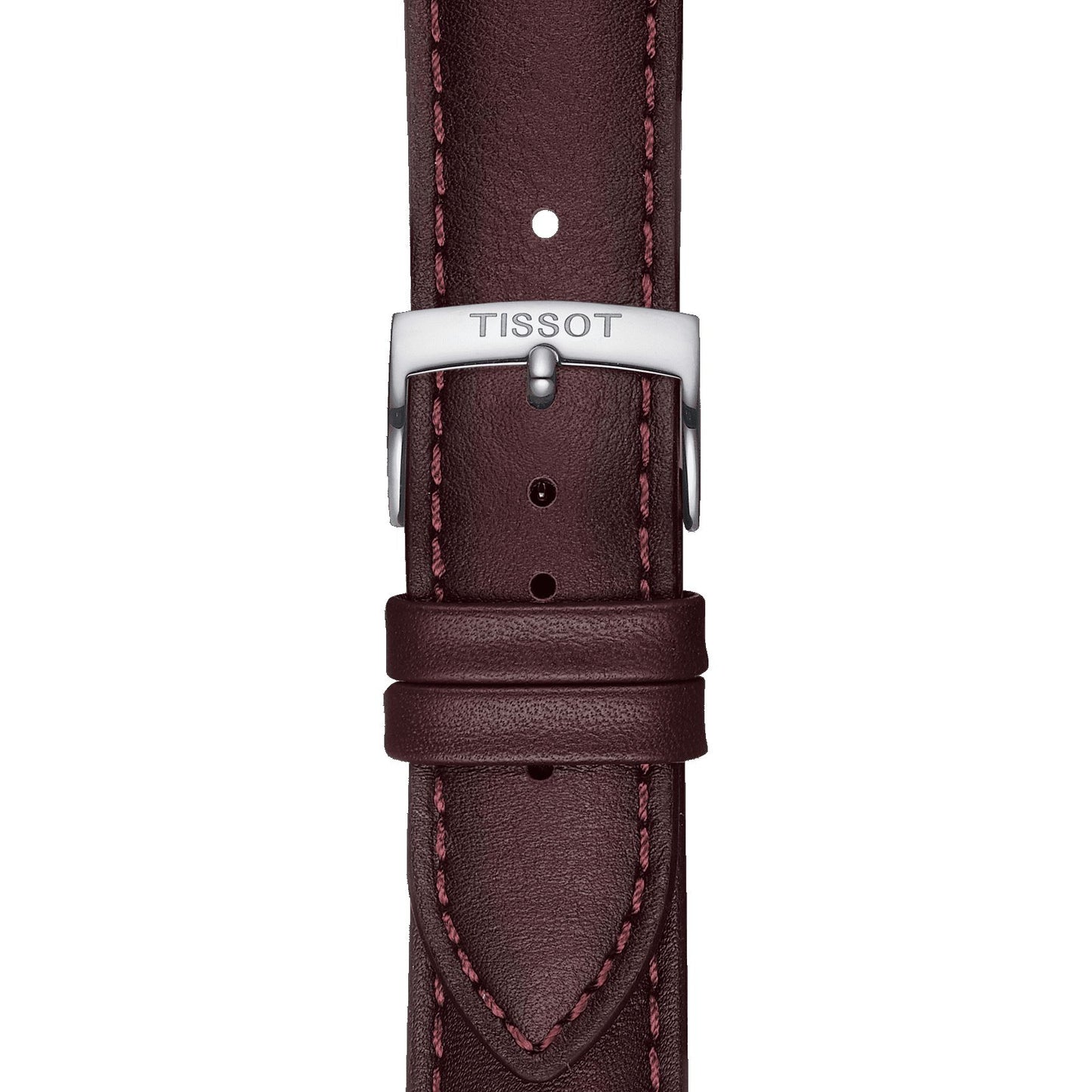 Tissot Official Brown Leather Strap Lugs 20 Mm