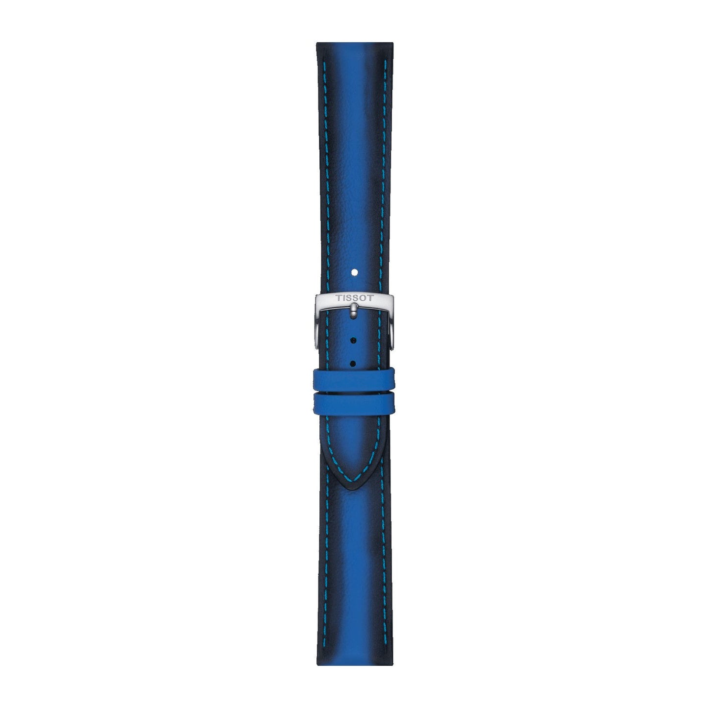 Tissot Official Blue Leather Strap Lugs 20 Mm