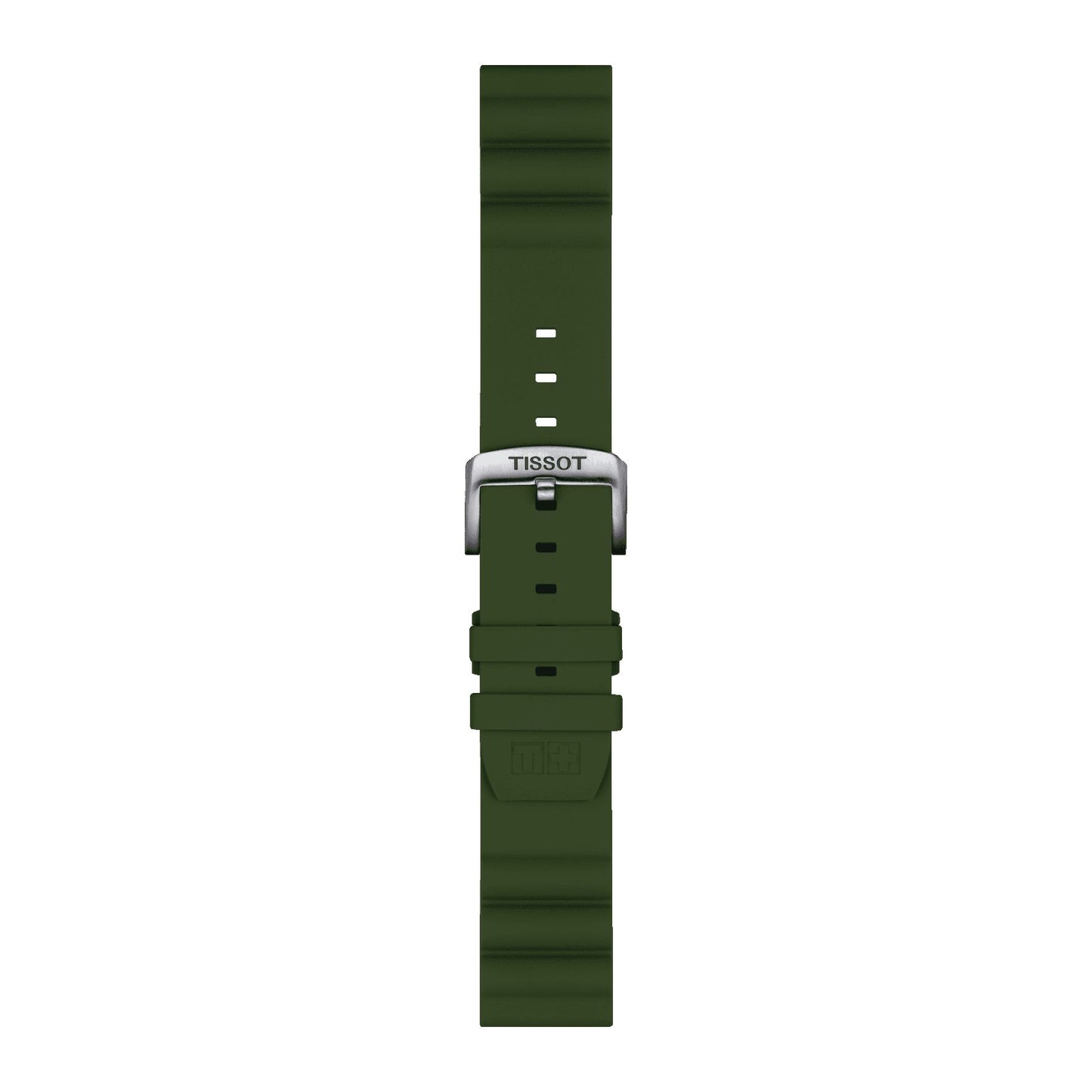 Tissot Official Khaki Silicone Strap Lugs 22 Mm