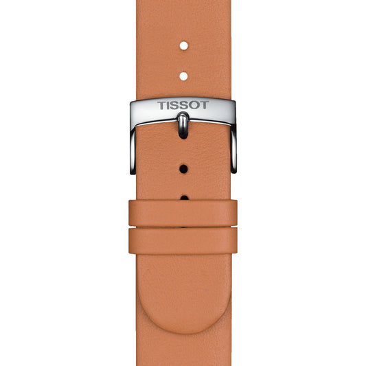Tissot Official Brown Leather Strap Lugs 18 Mm