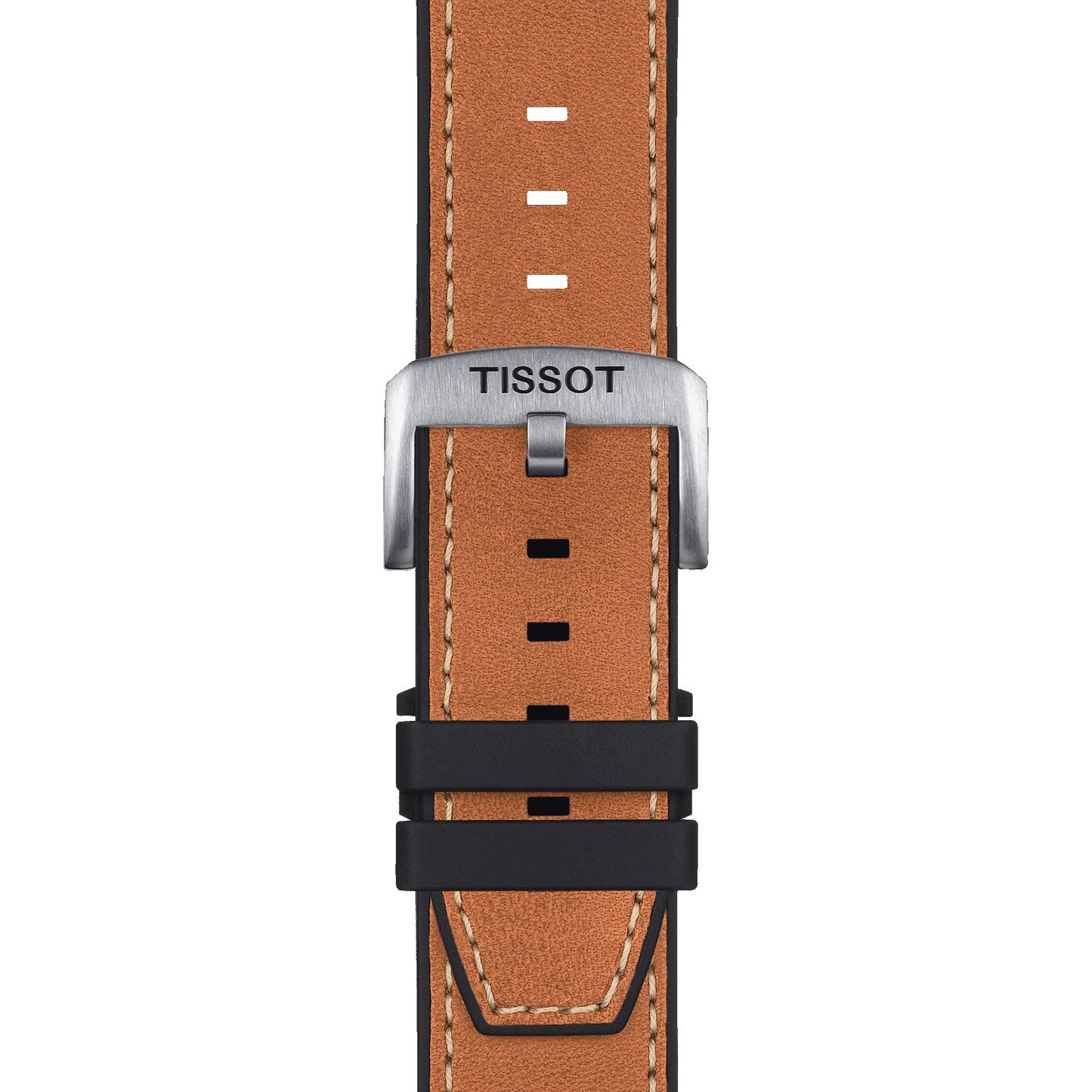 Tissot Official Brown Leather Strap Lugs 23 Mm