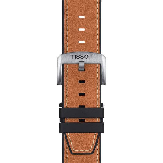 Tissot Official Brown Leather Strap Lugs 23 Mm