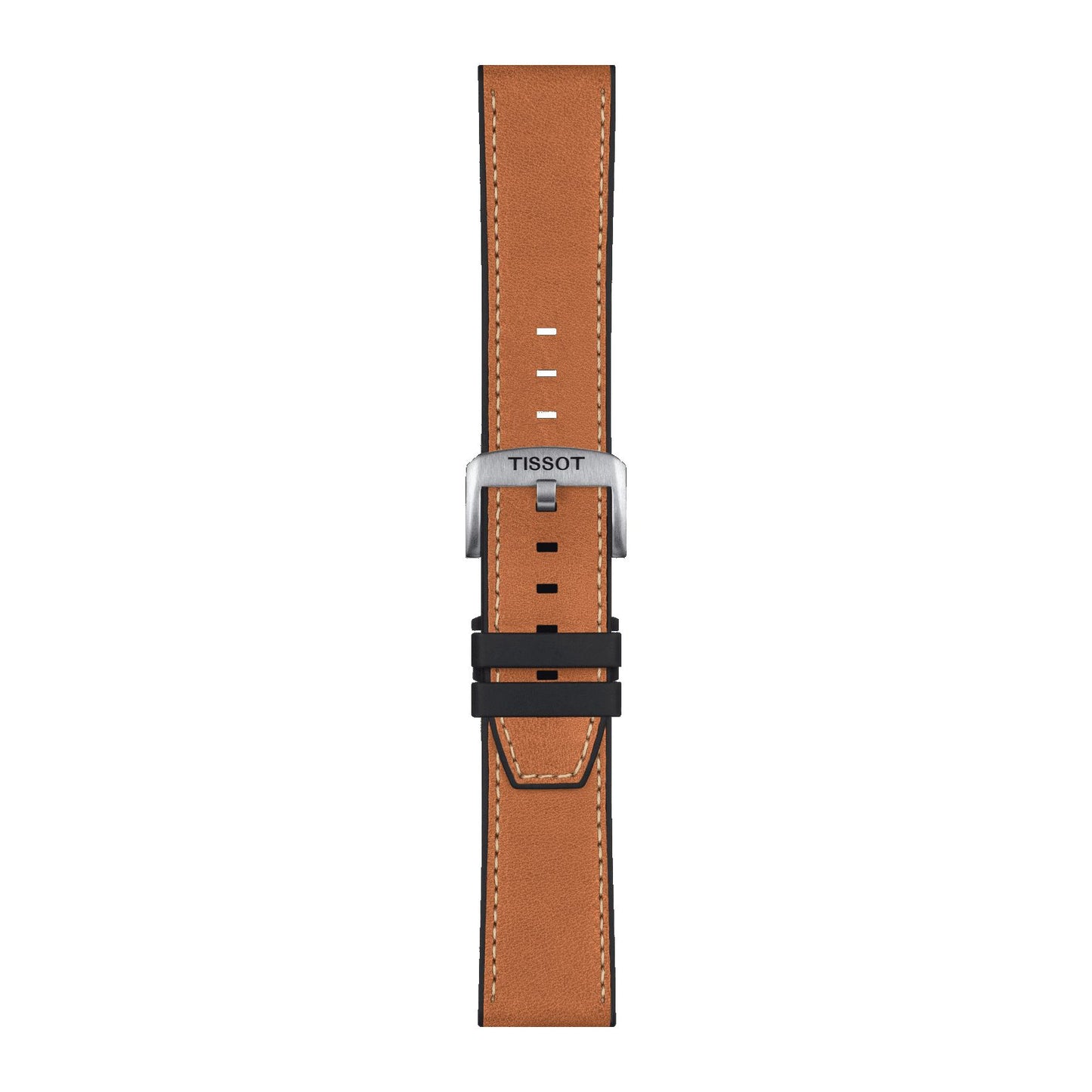 Tissot Official Brown Leather Strap Lugs 23 Mm