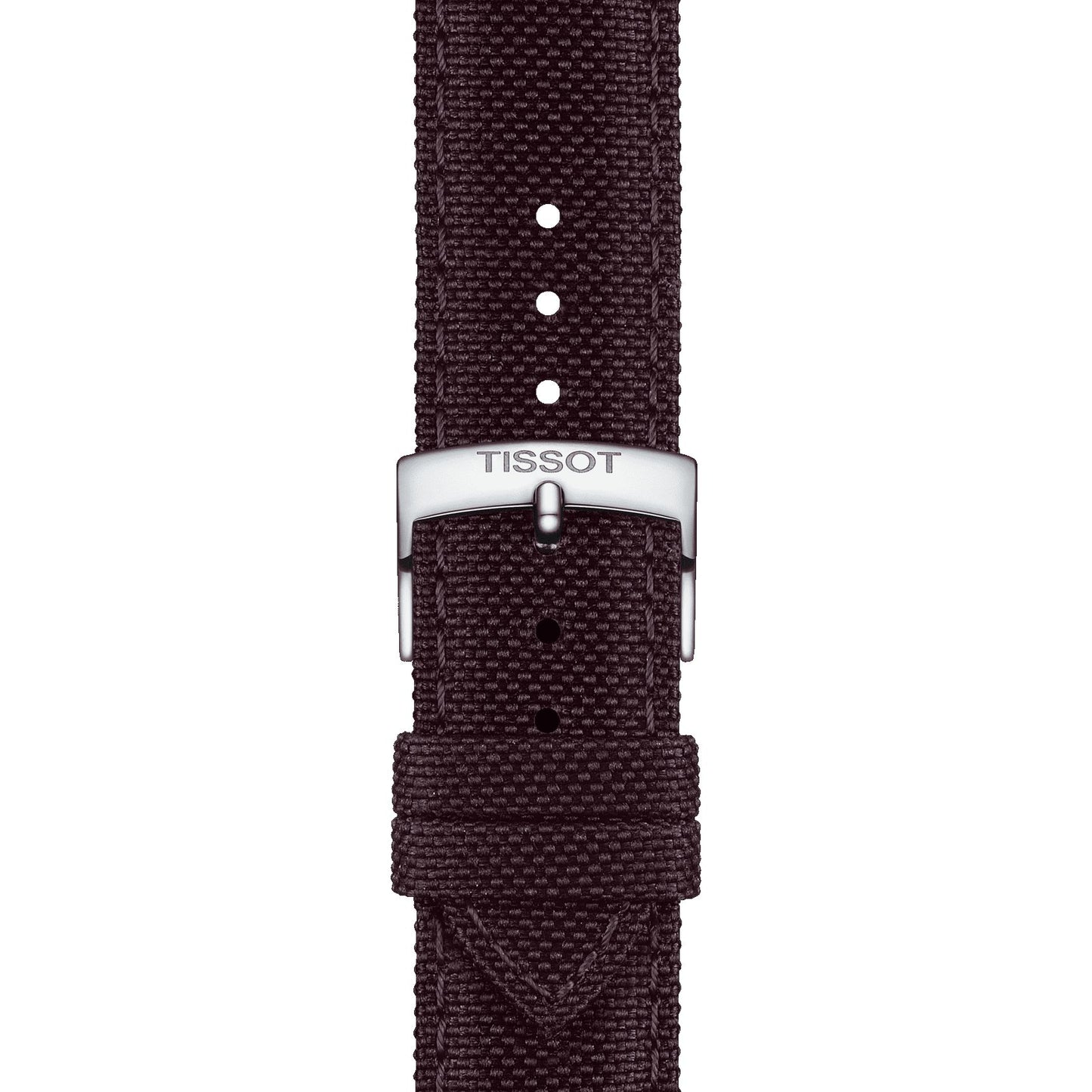 Tissot Official Brown Fabric Strap Lugs 21 Mm