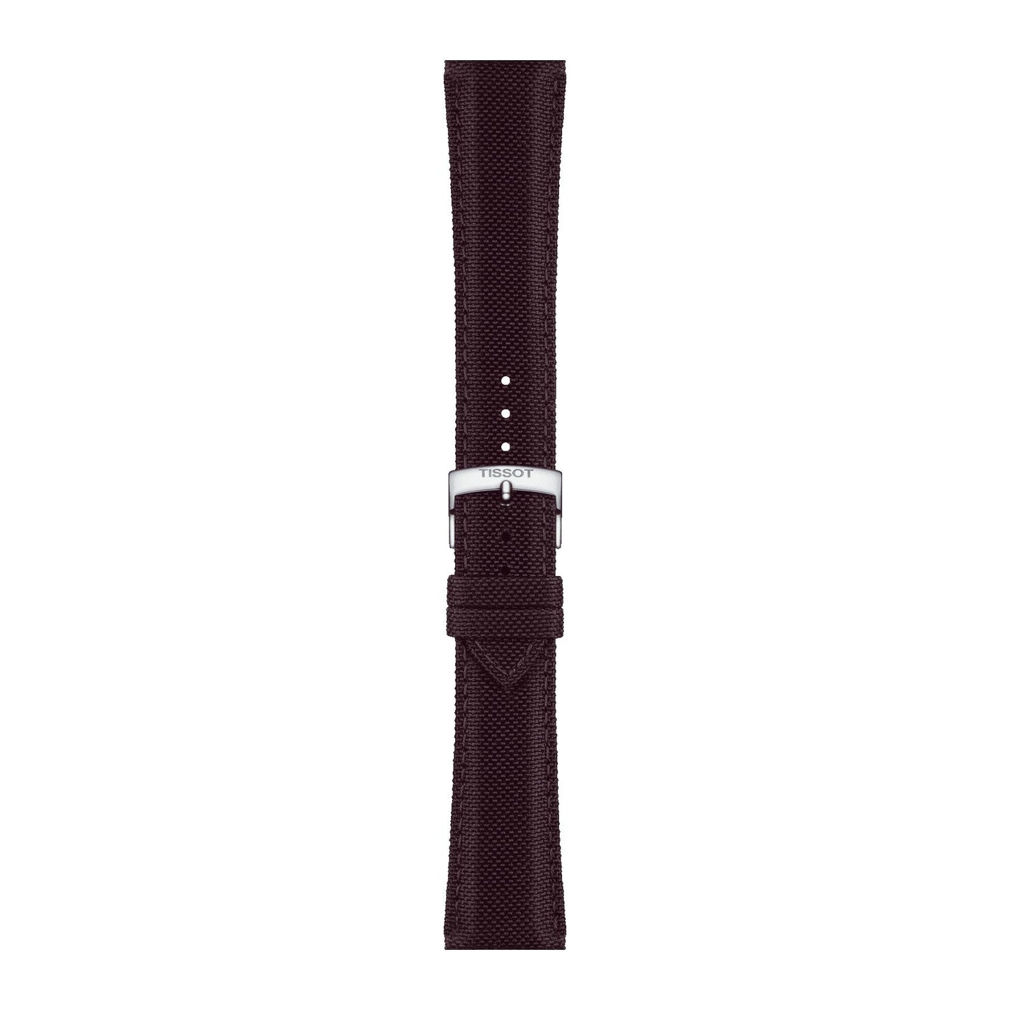 Tissot Official Brown Fabric Strap Lugs 21 Mm